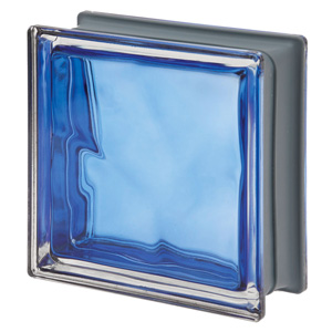 new color collection cobalto glass block