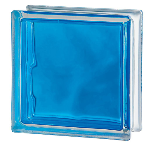 Injected Blue glass block