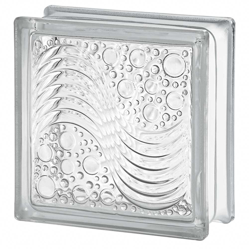 Marina pattern glass block