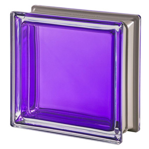 Mendini Amethista glass block