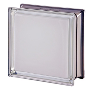 Mendini white 100% glass block