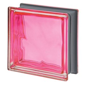 new color collection magenta glass block