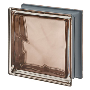 new color collection tortora glass block