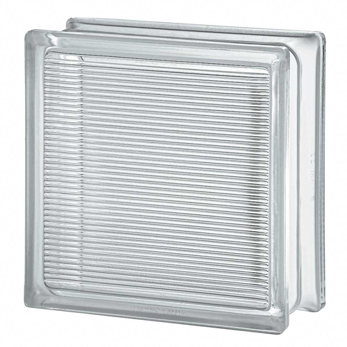 light directing pattern glass block