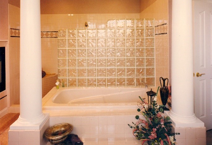 Stella pattern glass block