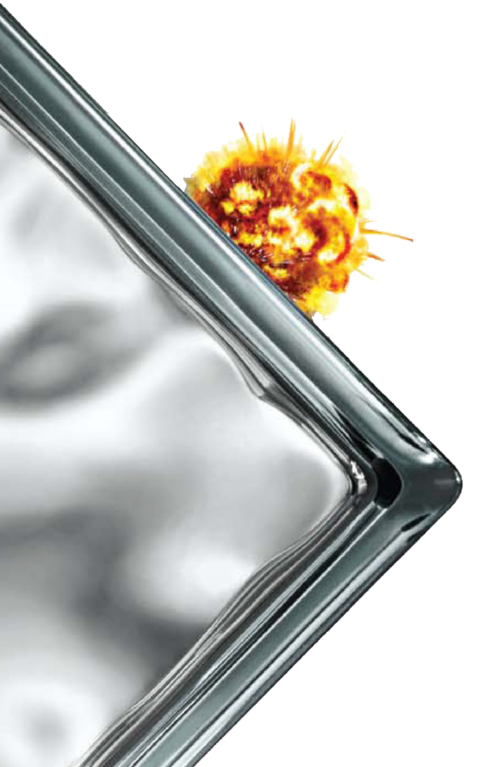 Lightwise blast resistant window graphic