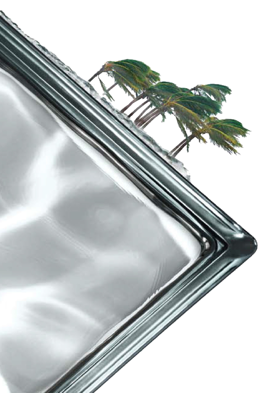 Lightwise hurricane resistant window graphic