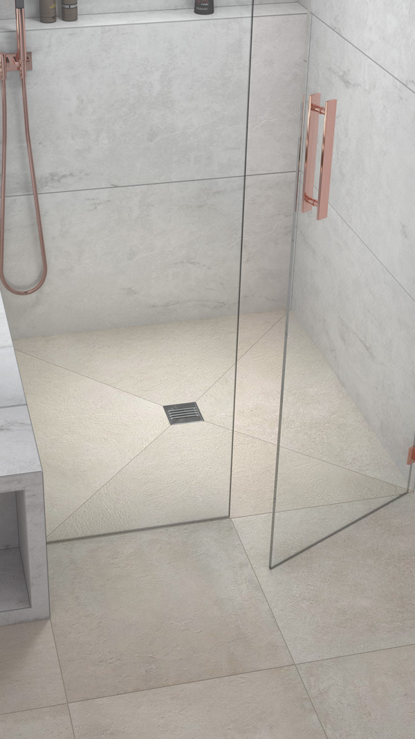 wedi usa shower system installed